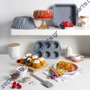 Σετ Σκεύη Μαγειρικής & Ζαχαροπλαστικής από Σιλικόνη 4τμχ IZZY για φούρνου και air fryer