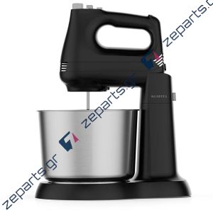 Μίξερ με κάδο KUMTEL HSM-04 BLACK 2.5lt 200W