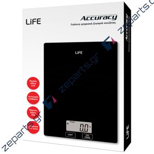 Ζυγαριά κουζίνας ψηφιακή LIFE Accuracy έως 5kg