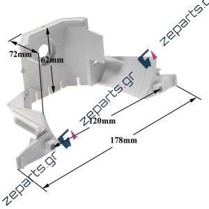 Στήριγμα ανεμιστήρα ψυγείου BOSCH / PITSOS / SIEMENS / SMEG ORIGINAL 484289, 00484289, 00481836, 481836