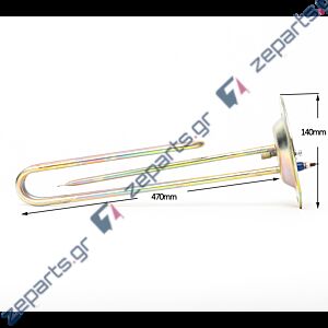 Αντίσταση θερμοσιφώνου 8 τρύπες Φ14cm 4000watt με θέση για ανόδιο & θήκη θερμοστάτη