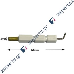 Ακίδα τετραγωνη με Pin 4mm