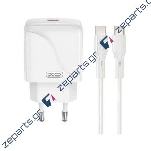 Φορτιστής Γρήγορης Φόρτισης USB-C 20W με Καλώδιο Type-C