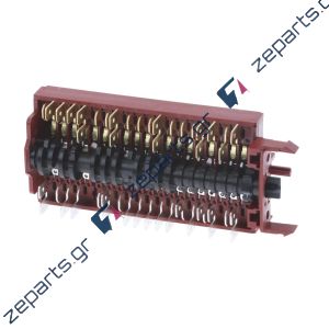 Διακόπτης επιλογής φούρνου κουζίνας SIEMENS / BOSCH Original 00645801, 00648597