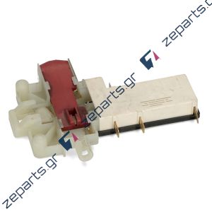 Μπλόκο 3επαφών 3L-1N-2C με υποδοχή ντίζας πλυντηρίου ρούχων PHILCO / ARISTON / INDESIT / FOURLIS 052797, 116102866, 482000026810