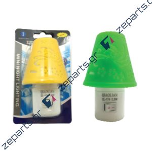 Πορτατίφ νυκτός led 0,5W ON / OFF