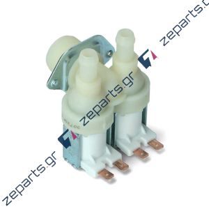 Βαλβίδα II (διιπλή) 90° Φ10,5mm / Φ12mm εισαγωγής νερού πλυντηρίου ρούχων Γενικής Χρήσης