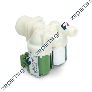 Βαλβίδα ΙΙ διπλή ευθεία 180° Φ12mm & Φ14mm 220V AEG / ZANUSSI / ELECTROLUX 33792260808, 3792260816