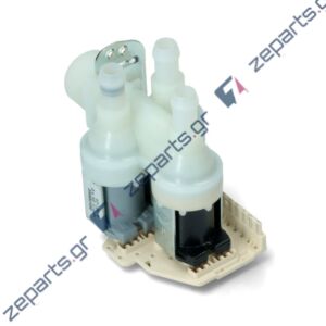 Βαλβίδα III (τριπλή) Φ12mm 90° 110V / 220V εισαγωγής νερού πλυντηρίου ρούχων MIELE 04035200, 4035200
