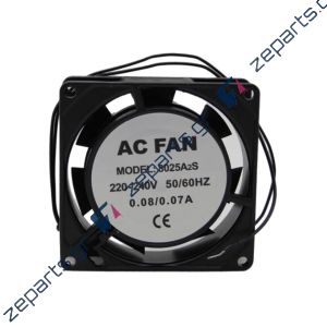Μοτέρ ανεμιστήρας 80x80x25mm 220V