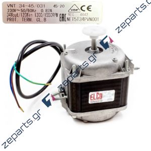 Μοτέρ ανεμιστήρα 34W VNT34-45/031 120win 1300/1550rpm