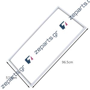 Λάστιχο πόρτας συντήρησης ψυγείου WHIRLPOOL / INDESIT Original 488000344826, 488000849584