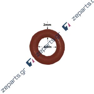 Φλάντζα σιδήρου κόκκινη μικρή 2mm πάχος STIRELLA