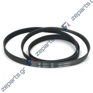 Ιμάντας ραβδωτός 1189 H8 πλυντηρίου ρούχων SIEMENS / BOSCH / PITSOS