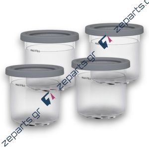 Δοχείο μείγματος παγωτού 473ml NINJA NC300, NC302 σετ 4τεμ Original