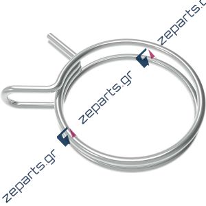 Σφιχτήρας λάστιχου κολάρου αντλίας SIEMENS / BOSCH Original 00621484