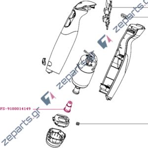 Κόμπλερ Μοτέρ Ραβδομπλέντερ MOULINEX Original FS-9100014149