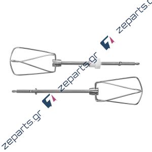 Αναδευτήρας μαρέγκας μίξερ 2τεμ σετ SILVER CREST SHMS300C2 Original
