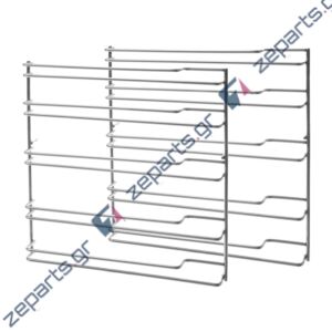 Σχάρες τηλεσκοπικές σετ PITSOS / SIEMENS / BOSCH / NEFF Original 11021175