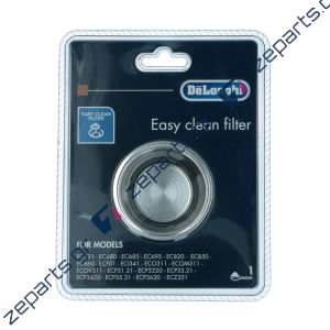 Φίλτρο μονής δόσης καφετιέρας espresso DELONGHI original 5513200809, 5513280991, 7313288209