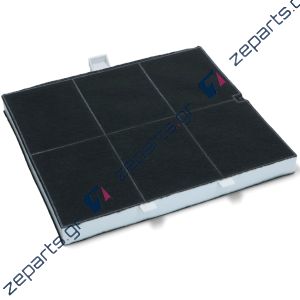 Φίλτρο άνθρακα απορροφητήρα 25,5x22,5x2,4cm PITSOS / BOSCH / SIEMENS 00361047