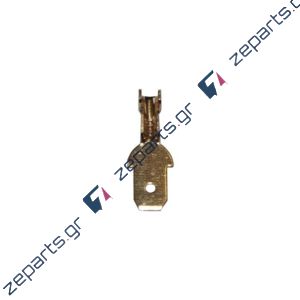 Ακροδέκτης Αρσενικός (μοτέρ) γυμνός 4,8mm 100τεμ