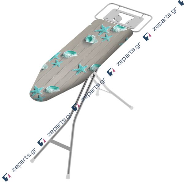 Σιδερώστρα μεταλλική 114x36cm με βάση για ατμοσύστημα σιδερώματος