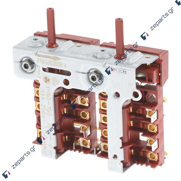 Διακόπτης διπλός εστιών, κουζίνας PITSOS / SIEMENS / BOSCH / NEFF original 00643740, 00495814