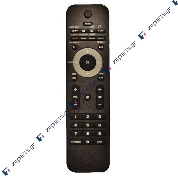 Τηλεχειριστήριο τηλεόρασης για PHILIPS LCD RM-670C+