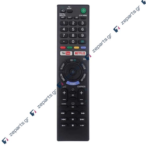 Τηλεχειριστήριο τηλεόρασης τύπου SONY SMART L1370