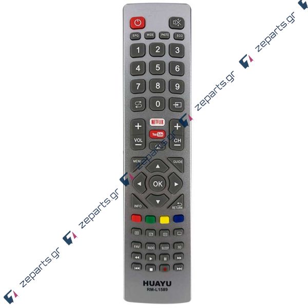 Τηλεχειριστήριο τηλεόρασης για SHARP L1589