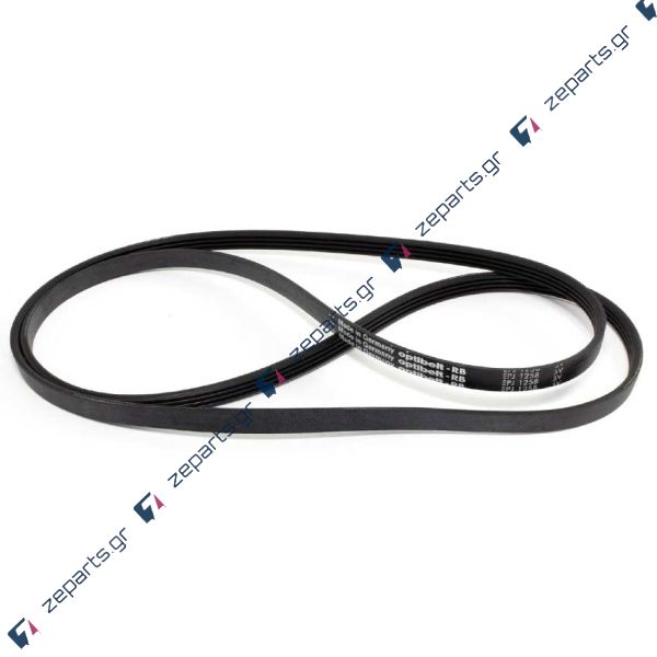 Ιμάντας ραβδωτός πλυντηρίου ρούχων 1258 J4, EL 1258 J4 INDESIT 482000026932, C00055042