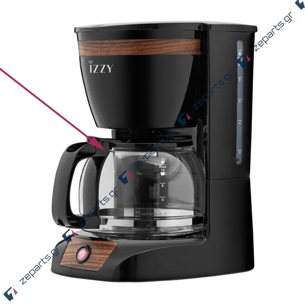Κανάτα καφετιέρας γαλλικού καφέ IZZY WOODEN IZ-6104 Original