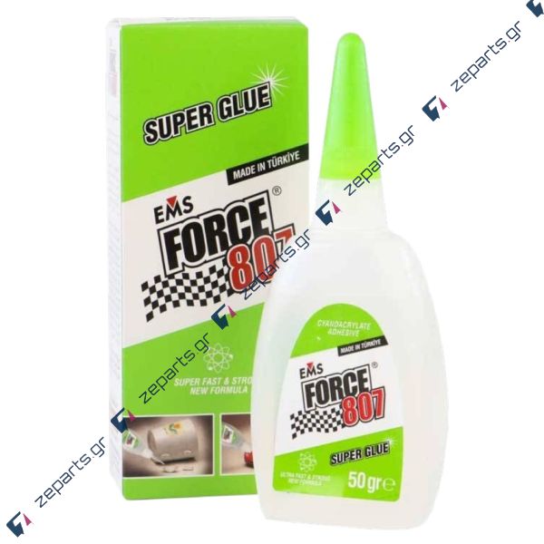Κόλλα κυανοακριλική Force 807-50gr