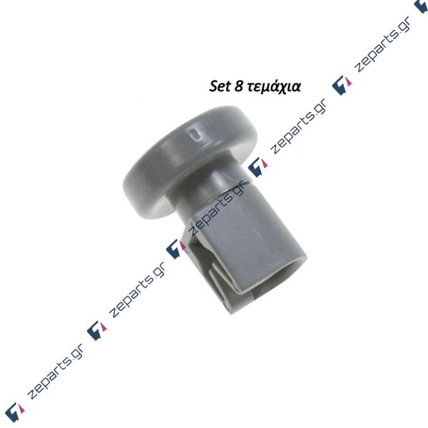 Ροδάκια άνω σχάρας πλυντηρίου πιάτων AEG / ZANUSSI / ELECTROLUX (8 τεμάχια) 50223755005, 50223883005, 50232802004, 50264899001