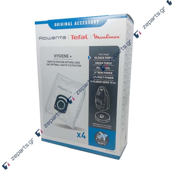 Σακούλες πάνινες ηλεκτρικής σκούπας ROWENTA HYGIENE / SILENCE Original ZR200520