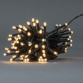 Λαμπάκια χριστουγεννιάτικα LED 300 φωτάκια θερμά με πράσινο καλώδιο & προγράμματα