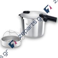 Fissler Vitaquick Premium Χύτρα Ταχύτητας 10lt με Καλάθι Ατμού