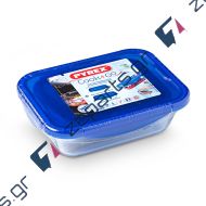 Φαγητοδοχεία Ορθογώνια Cook&Go (281P + 282P Cook&Go) PYREX