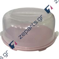 Τουρτιέρα Πλαστική Στρογγυλή 36x16cm