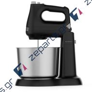 Μίξερ με κάδο KUMTEL HSM-04 BLACK 2.5lt 200W