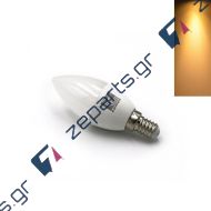 Λάμπα Led Κεράκι E14 6W Θερμού φωτισμού