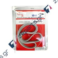 Λάστιχο καπακιού χύτρας ταχύτητος SILVER 6L Νο2